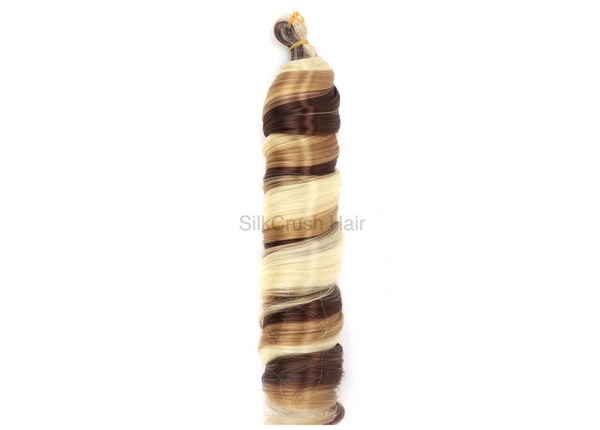 French Curl Braiding Hair - Tiramisu (27/33/613)
